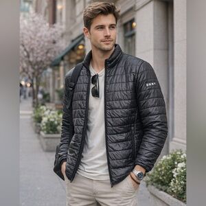 DKNY Men's Lightweight Puffer Jacket